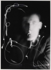 Space Writing by Light Painter Man Ray
