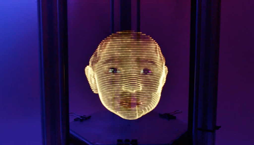 Light Painting 3D Printer