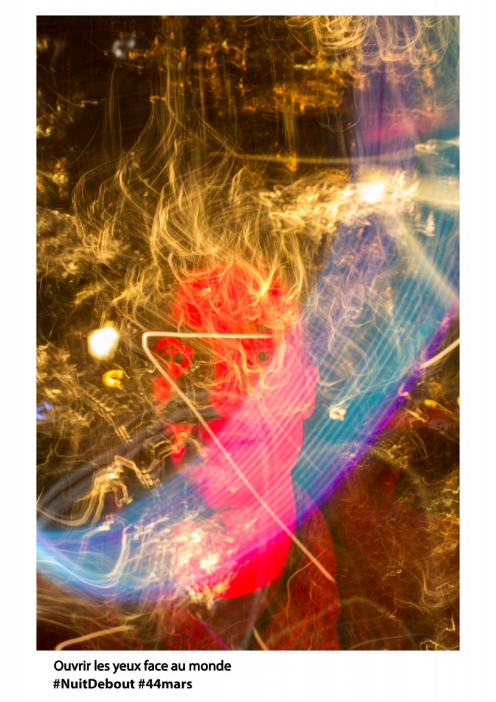 Light Painting Nuit Debout 44