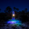 Light Painting Rainbow Ghost