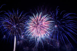 Light Painting Fireworks Focus Pull