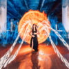 Light Painting with Fire by Zach Alan