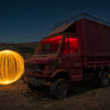 Orb Light Painting Photography