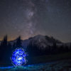 Orb Light Painting Photography