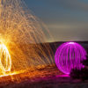 Orb Light Painting Photography