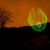 Orb Light Painting Photography