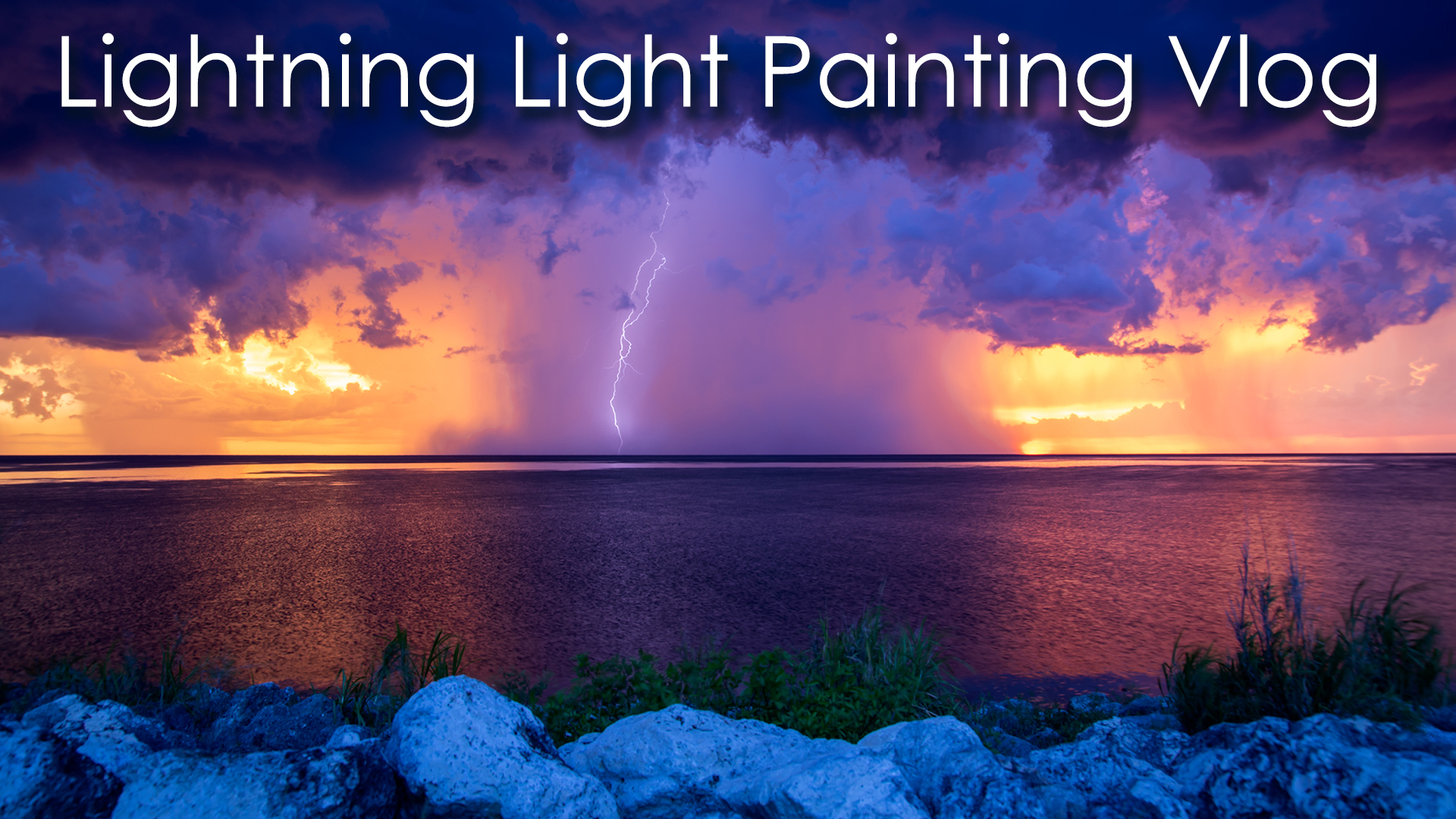 Lightning Light Painting Vlog Light Painting Photography