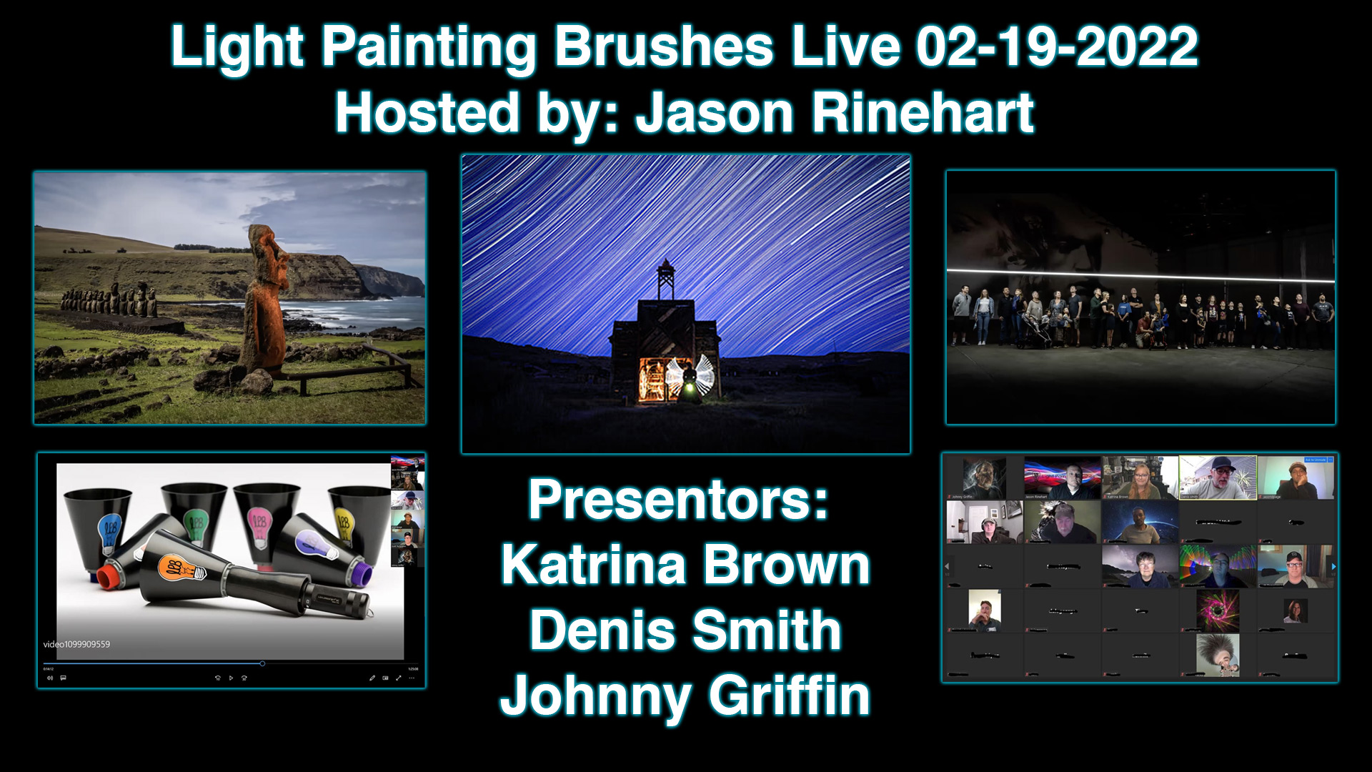 Light Painting Brushes Live