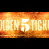 Light Painted Golden Ticket #5